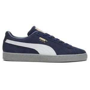 Puma Suede Classic Pastime Lace Up Men Blue Sneakers Casual Shoes